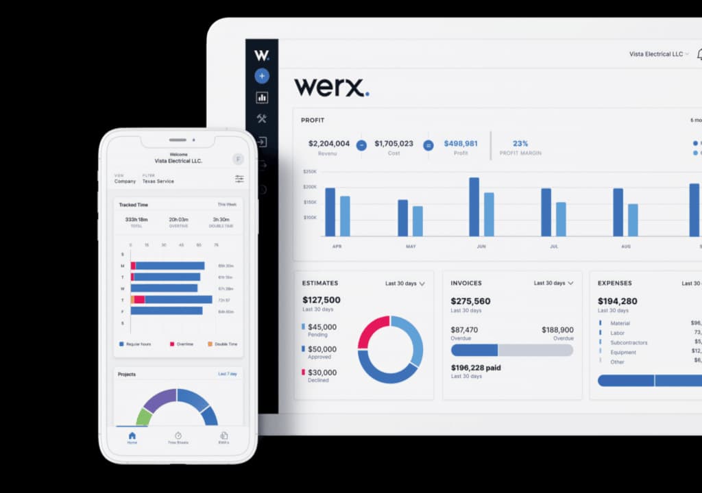 Werx product screenshot — web dashboard or hero screen